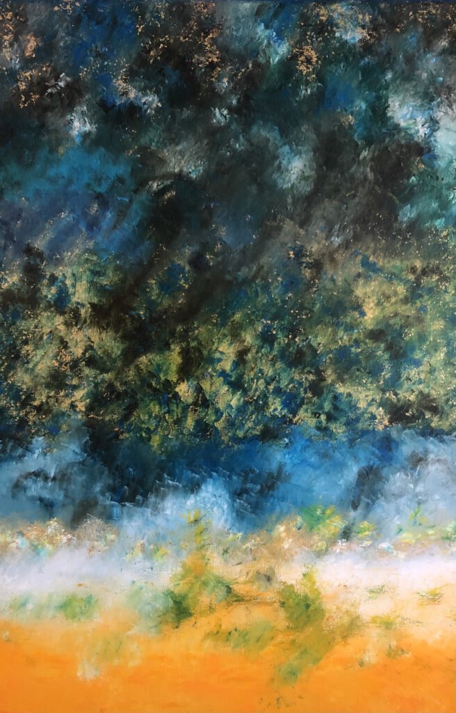 Playful Sky
80x120
Oil and Gold on Linnen
€2900